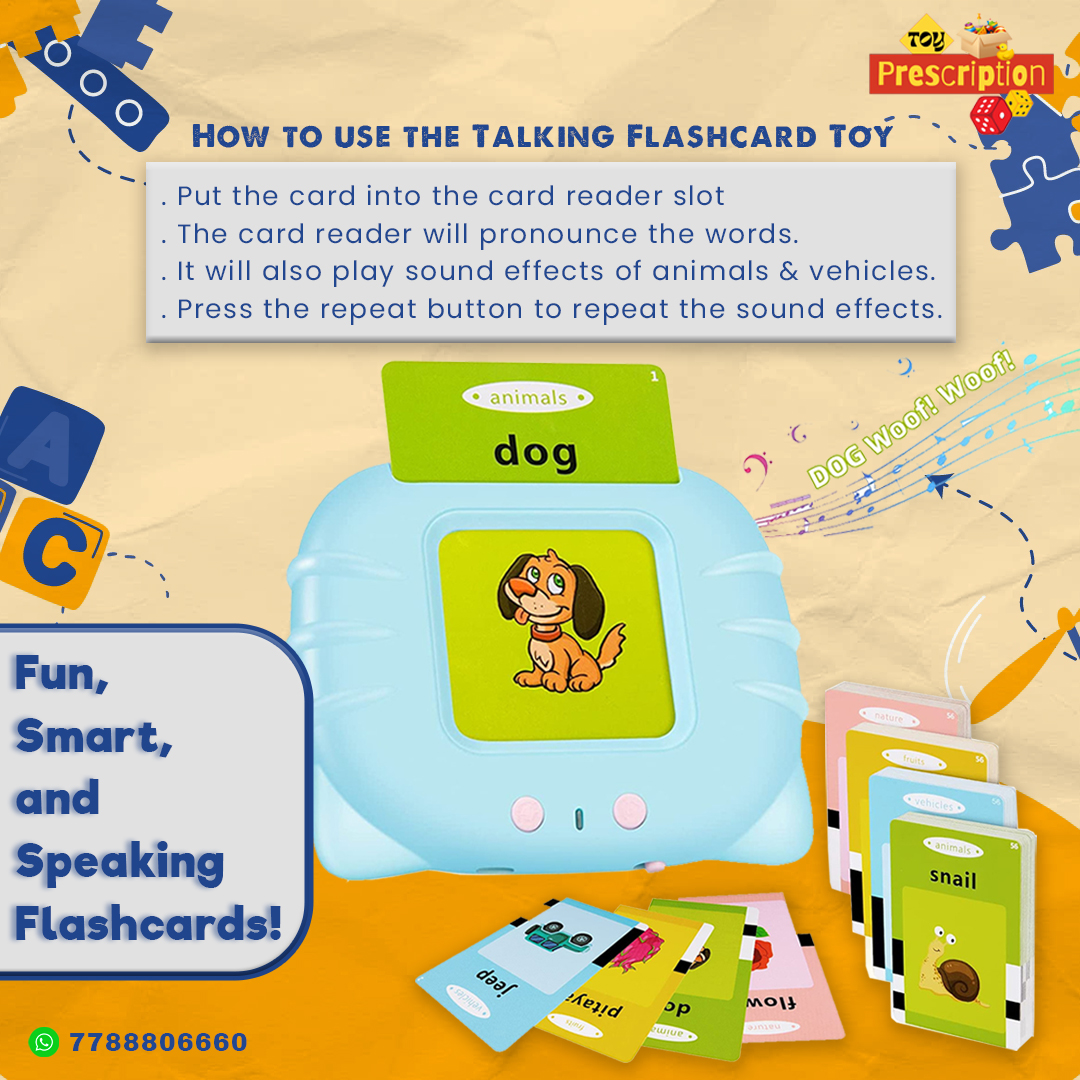 Learning has never been more fun! These talking flashcard toys are the secret weapon in our toy prescription store. See some tips about using flashcard toys for your kids. Watch your child's knowledge and confidence soar!

#talkingflashcards #flashcardtoys #funnytoys