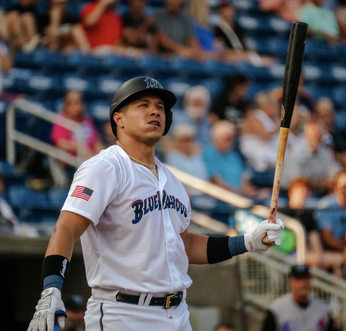 Avisaíl García's Double-A rehab assignment through 5 games: .176/.333/.412 (101 wRC+), 1 HR in 21 PA 

Played all 9 innings last night as their DH

fishonfirst.com/news/tracking-…