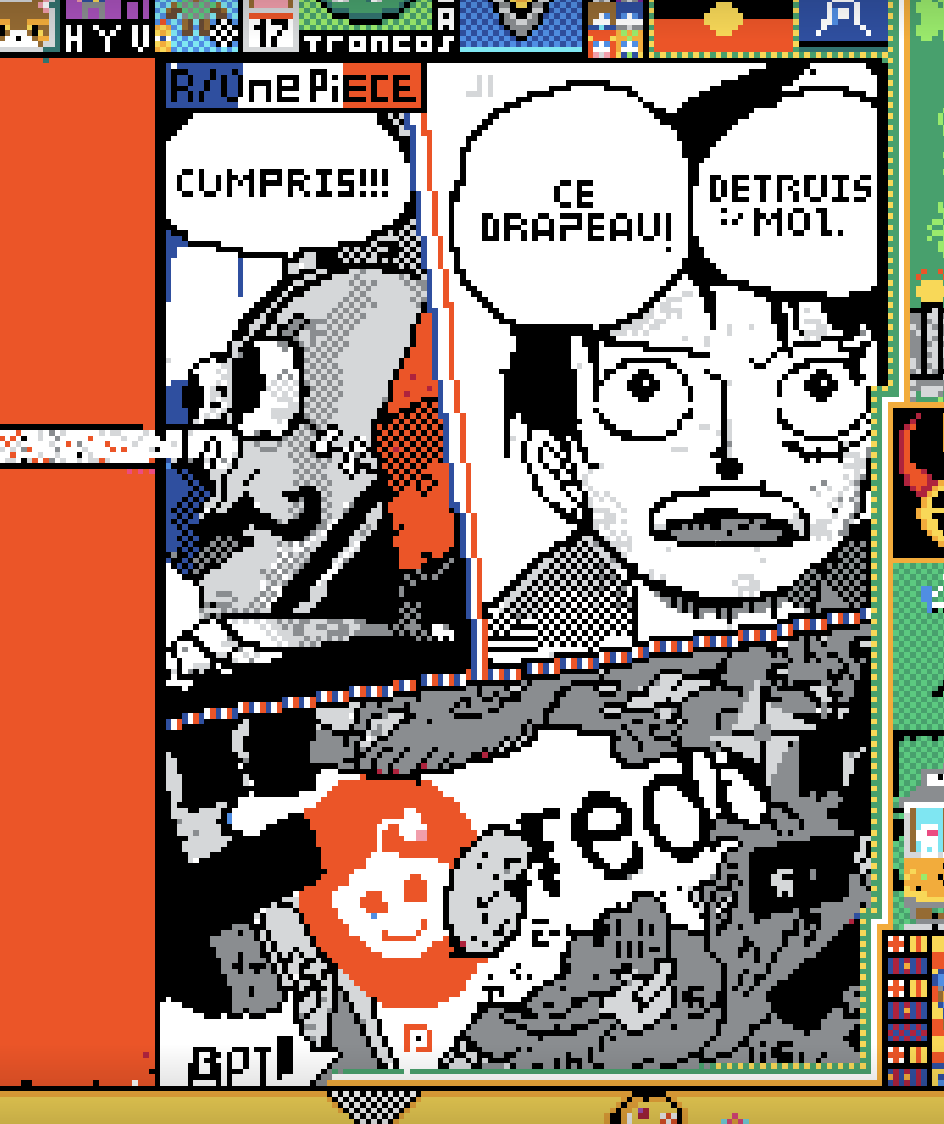 Somehow this took a couple of hours but the new iOS update is fun to play  around with : r/OnePiece