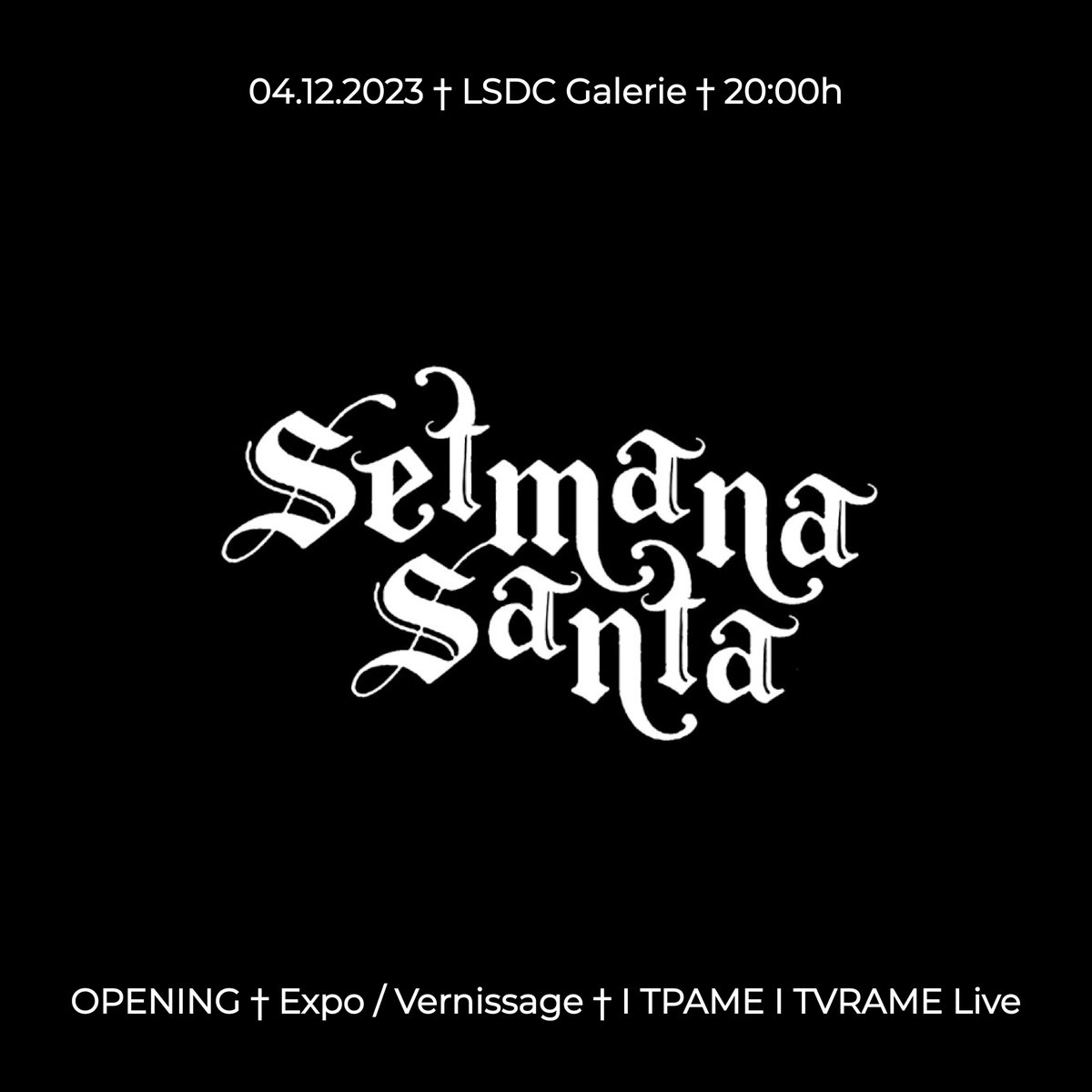 We're glad to share that we will play on the opening day of La Setmana Santa 2023, a whole week festival of dark events in Toulouse, France.
Check out the whole program here: facebook.com/events/1424023…