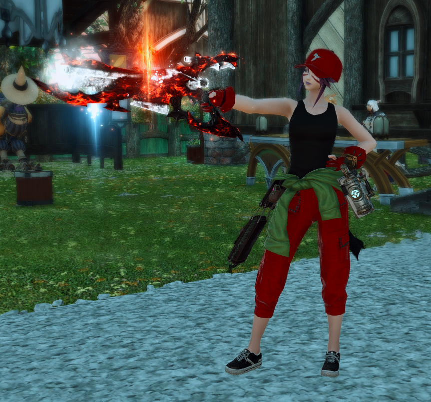 Cosplay glam on an alt; Quote from Cave Story