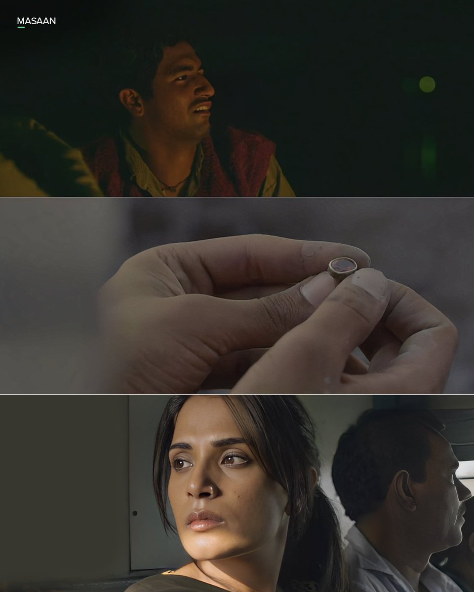 JioHotstar's tweet photo. A timeless tale where poetic love met heart-wrenching reality!
#8yearsOfMasaan #Masaan https://t.co/nYk2xUzm3X