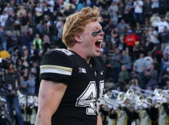 EDGYTIM's tweet photo. BoilerUpload @BoilerUpload is counting down the days until Kickoff and today and features former @SCNFBOFFICIAL and current Purdue TE Ben Furtney here https://t.co/ct704j0NAT https://t.co/OVKtx1bL3Z