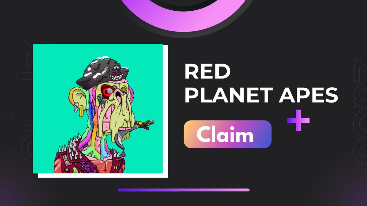 PepperCrypto_'s tweet photo. Red Planet Ape NFTs Mint Live 🎉

Join Giveaway ✅

👇GO👇
https://t.co/X2jRSFN9tK https://t.co/7seU1uAdHa