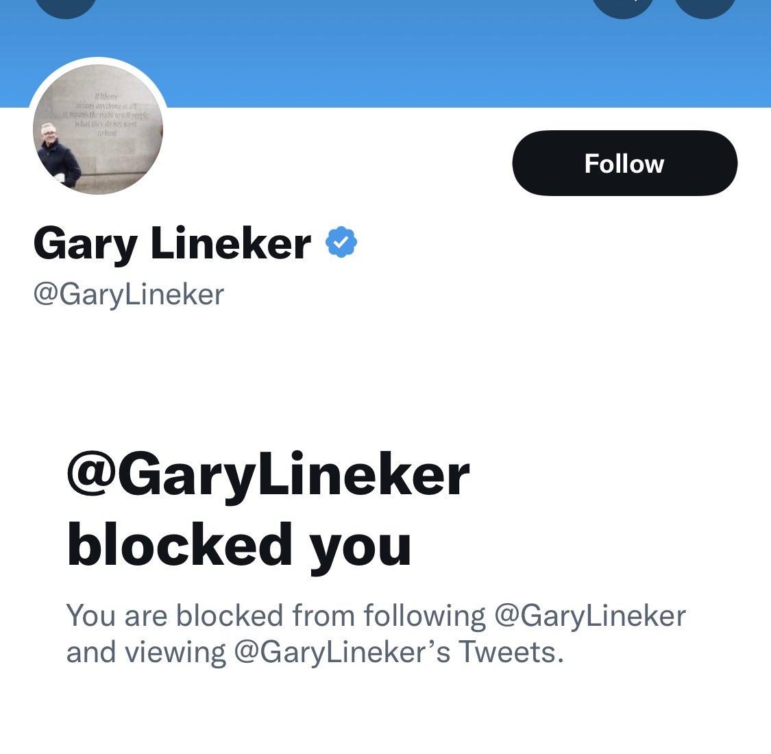 LeilaniDowding's tweet photo. Hahahahhahhha Gary Linekar blocked me because I put this under his climate change post https://t.co/T44AII1G8K
