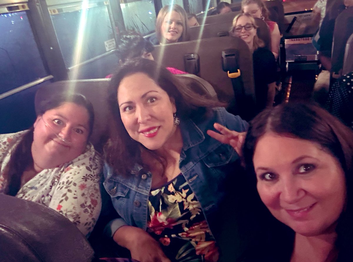 On the #energybus on our way to learning and fun !! @ nisdjones @NISDJonesSTEM #PLC2023 @AprilVillaNISD @ca_frazor @MrsTexTeach