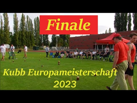 Kubb-EM Berlin Finale 2023 Gipfelstürmer (GER) vs. Ich fühl mich Woody (GER) dlvr.it/Ssf6Tm