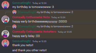 tknooc's tweet image. the netos are so kind :)
