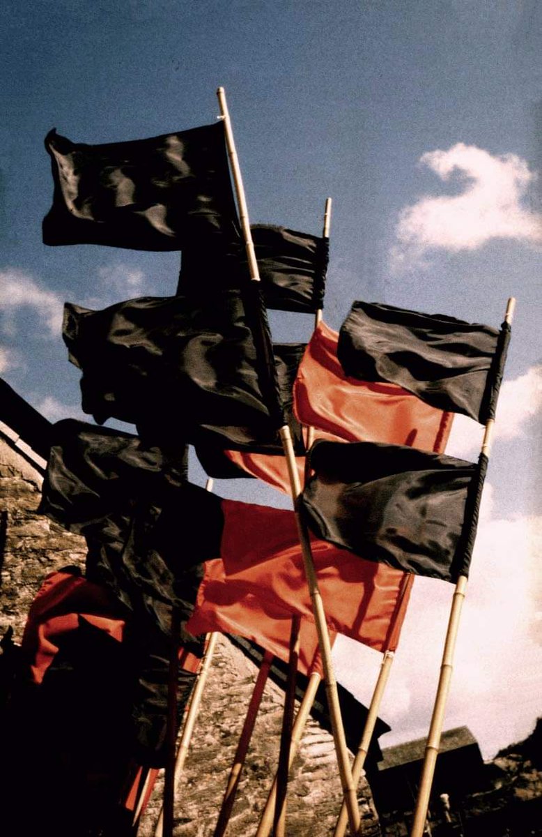 Flags - Photograph by Clifford Harper