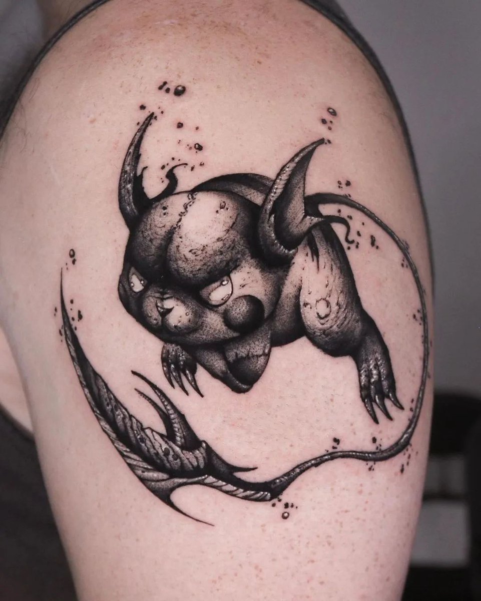 Pokemon tattoo by © Doill Blk.