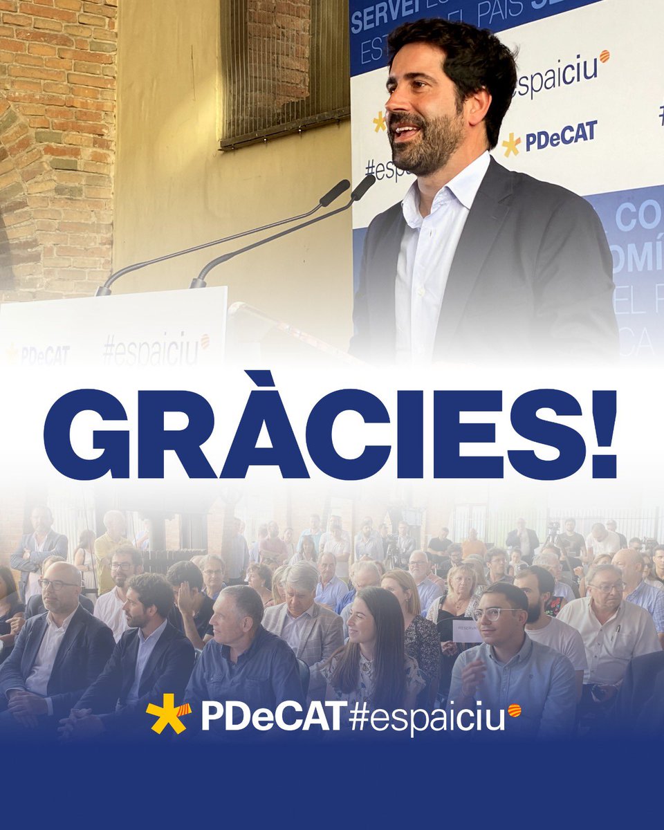 👉🏼 Gràcies a totes les persones que heu posat el vostre granet de sorra en aquesta candidatura, des de candidats a simpatitzants i passant per tots els votants. Seguim i seguirem al costat del país i la seva gent.

Agraïts per la confiança