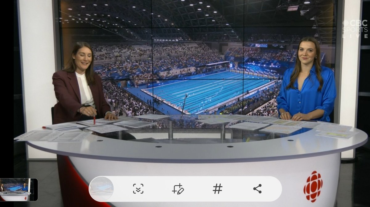 #Staycation for the win. Nothing to distract me from watching <a href="/anastasure/">Anastasia Bucsis</a> <a href="/b_maclean/">Brittany MacLean Campbell</a> <a href="/RobSnoekLIVE/">Rob Snoek - PLY</a> <a href="/Devin_Heroux/">Devin Heroux</a> cover the World Aquatics Championships on <a href="/cbcsports/">CBC Sports</a>!! Congrats to Maggie on her 🥈 medal swim.
#SportsGirlLife