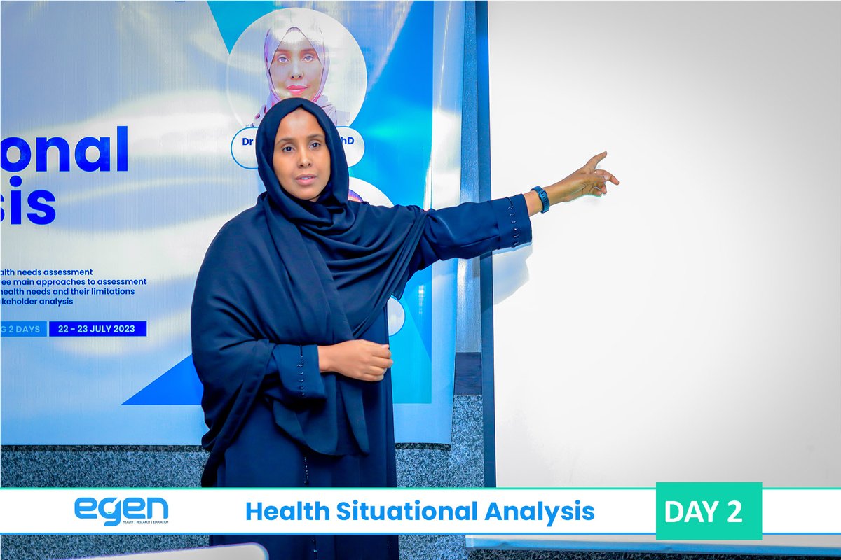 Egenagency's tweet photo. DAY 2

Health Situational Analysis and Health Needs Assessment Training

#HealthcareInnovation #healthsystems #healthneeds #situationalalanalysis #healthcareimprovement https://t.co/HtXOhpDAkT