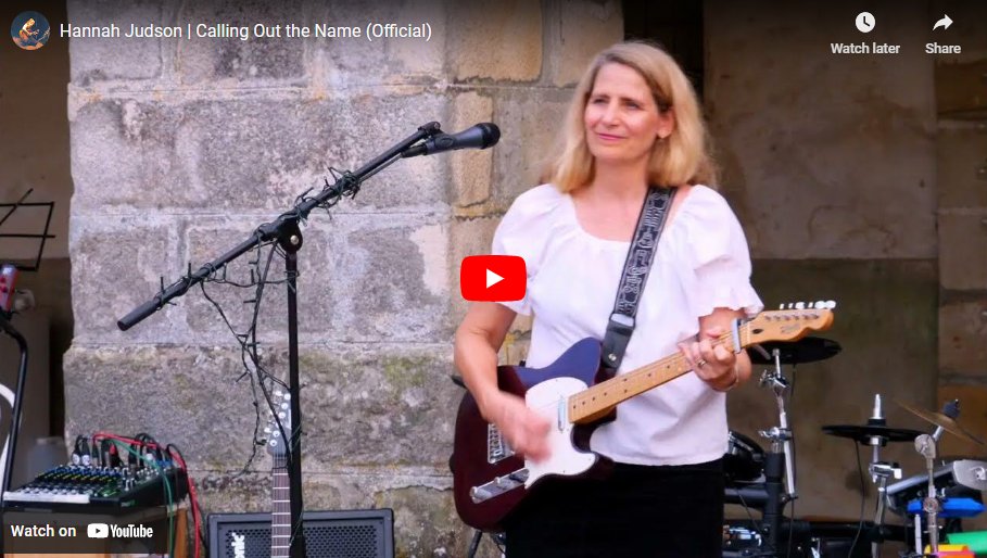 "Calling Out the Name" is an americana/folk-rock song written in a small village on the banks of the Seine River, looking across the Atlantic to home. 
Watch @hannahjudson on our video blog at: wosradio.com/video-bloghttp…
#musicvideo #indiemusic #womeninmusic
