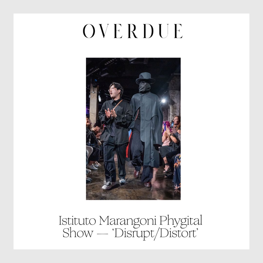 IssaPRofficial's tweet image. #OVERDUEMagazine covers #IssaPRClient, @marangonischool London&apos;s, #DISRUPTDISTORT #runway show. OVERDUE Magazine included runway photos from the 10 chosen designers in their feature covering the future-forward show. Read here: bit.ly/474dRvO #IssaPR