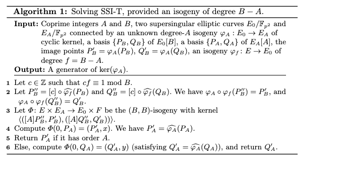 asanso.eth (@asanso) on Twitter photo In case you still want to learn the <a href="/MainoLuciano/">Luciano Maino</a> <a href="/chloelono/">Chloe Martindale</a> <a href="/yx7__/">Yahya Mohammed</a> <a href="/isogenies/">Giacomo 🪿</a> <a href="/BenjWeso/">Benjamin Wesolowski</a> 's attack (the simple version Algorithm 1) I have just created github.com/asanso/sidh/bl… .This doesn't generalize like github.com/Breaking-SIDH/… (Algorithm 2) but is simpler to understand(IMHO) In case you still want to learn the <a href="/MainoLuciano/">Luciano Maino</a> <a href="/chloelono/">Chloe Martindale</a> <a href="/yx7__/">Yahya Mohammed</a> <a href="/isogenies/">Giacomo 🪿</a> <a href="/BenjWeso/">Benjamin Wesolowski</a> 's attack (the simple version Algorithm 1) I have just created github.com/asanso/sidh/bl… .This doesn't generalize like github.com/Breaking-SIDH/… (Algorithm 2) but is simpler to understand(IMHO)
