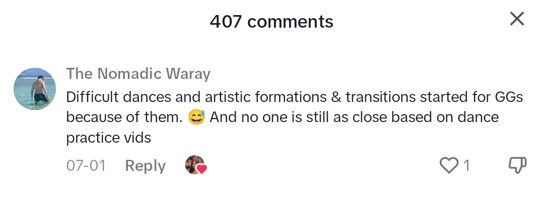HeroicForehead's tweet photo. I was watching a tiktok video about Gfriend being the Queen of Synchronization and the comments are spitting facts after facts. Love that for them https://t.co/CPlTodLBGX