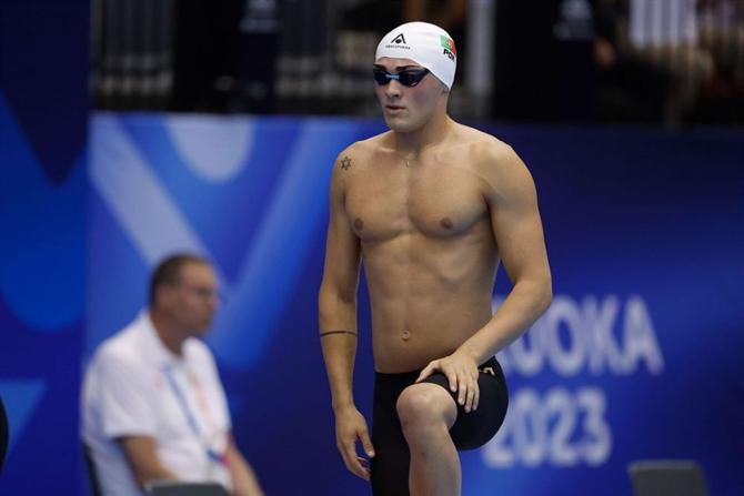 HISTÓRICO: Diogo Ribeiro termina em segundo lugar no 50m mariposa no Mundial de Natação 👏🇵🇹