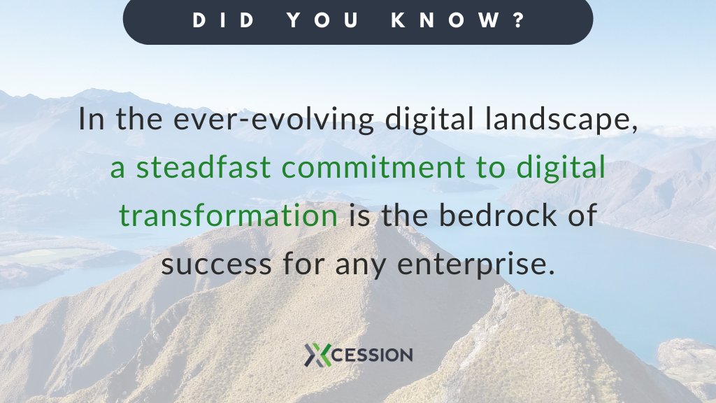 🔖 As a catalyst to this transformation businesses must hone their focus on the key drivers of success.

#Xcession #ITManagedServices #ITSM #ITServiceManagement #ITSMTool #ITServiceManagement #EnterpriseServiceManagement #ESM #EnterpriseServiceManagementFramework