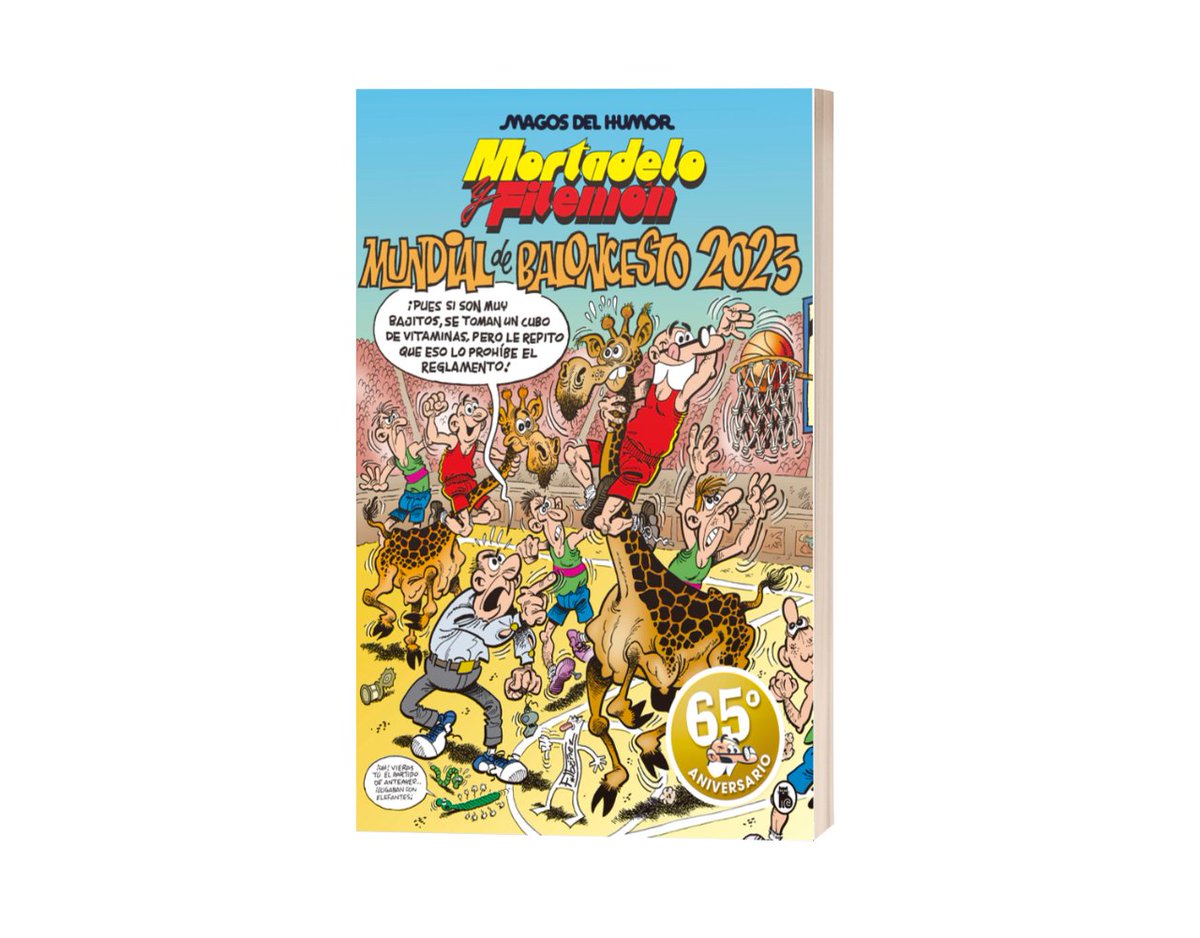 todostuslibros_'s tweet photo. Mortadelo y Filemón, Mundial de Baloncesto 2023, entre los #LibrosMásVendidos de la semana en librerías. ¡Cómo echamos de menos a Ibáñez! https://t.co/uoFaHlZ4N2

#FranciscoIbáñez #cómics #tebeos https://t.co/8wstGLFjWe