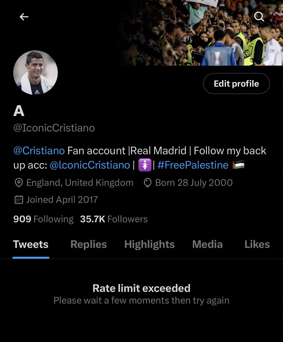 lconicCristiano's tweet photo. My account @IconicCristiano has been suspended. 

RT to find mutuals https://t.co/1wPsbqbKF3