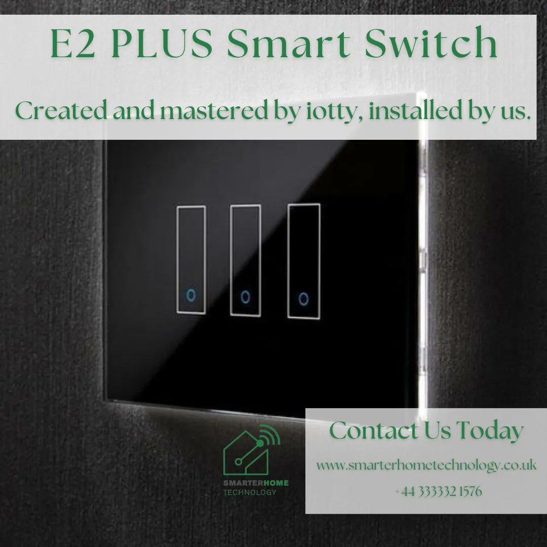 Check this out! 

The iotty PLUS smart wifi switch for lights and gates introduces new ambient light and temperature sensors to trigger new automation.

 Give us a call if you’re looking for your next upgrade.

#smart #home #tech