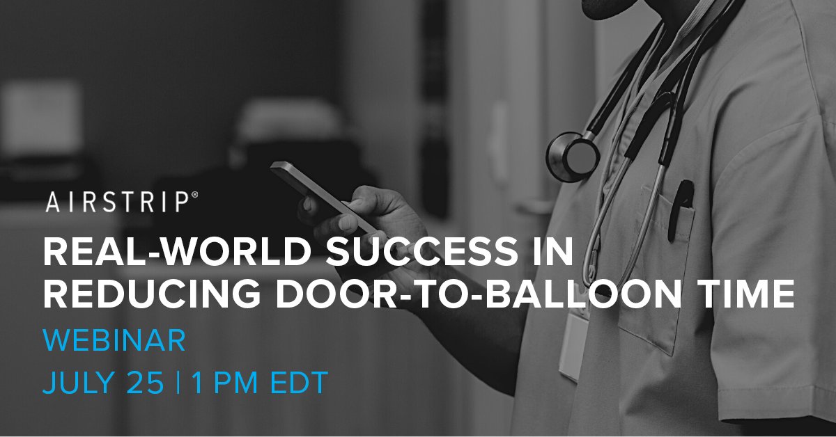Hurry, only one day left to register! Join @OSUWexMed and AirStrip to learn how they went from just 60% of ECGs documented and reviewed in <10 minutes to 100%, reducing door-to-balloon time. Don't miss out on this real-world success story: https://t.co/LWlMt1RU91 https://t.co/XZkYBF8bdP
