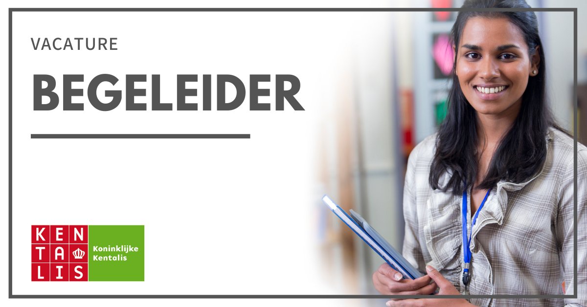 “Geduld hebben, vanuit het perspectief van de cliënt kijken en ook snel schakelen”. Jij zorgt als #begeleider in #Vries voor een mooie dag voor jongeren en jongvolwassenen die een verstandelijke beperking hebben en doofblind zijn: bit.ly/3NrNM0V #werkenbijkentalis