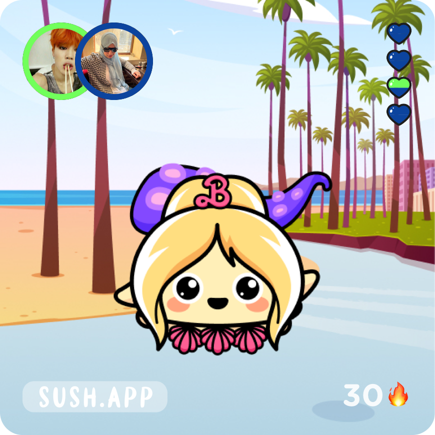 Bangit_3394's tweet photo. Check out this cute lil creature im raising on @sush_app! 

@sush_app #Barbie https://t.co/dTSEyd2hKW