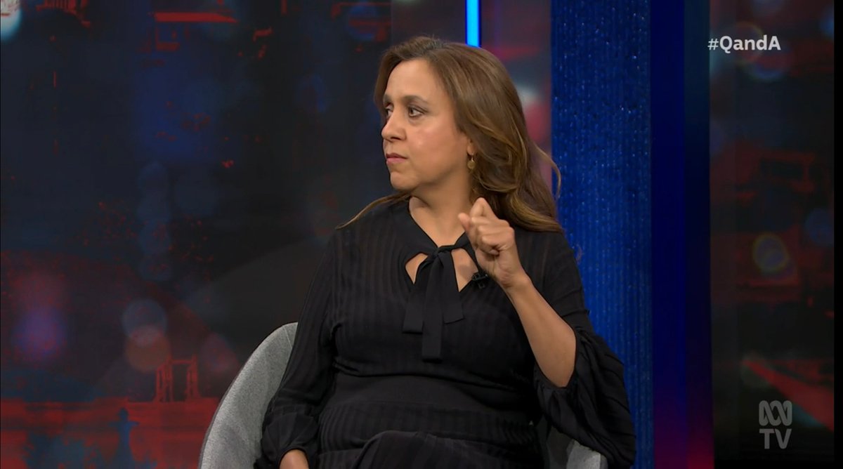 PeterWMurphy1's tweet image. Powerful, moving words from Indigenous film-maker Rachel Perkins on @QandA tonight about Australia's history, identity and maturity. #QandA #VoiceToParliament #VoteYes