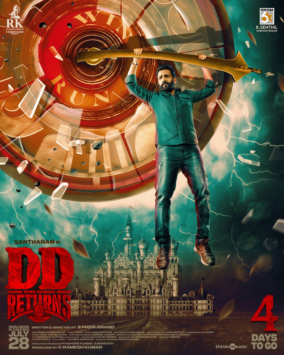 iamsanthanam's tweet photo. 4 More Days 👊👻😎
#DDReturnsFromJuly28th https://t.co/EqzQy6pOYV