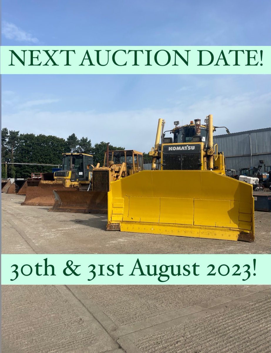 DunnBrosSW's tweet photo. NEXT AUCTION! 🎊😱
Following the success of our sale last week, we are excited that our next ONSITE auction will be held at the end of August! 

CONSIGN WITH US! 🔥🔥
We are welcoming consignments from today- 
📞Call Us - 01823 211888
📧Email Us - sales@dunnbrosauctions.co.uk https://t.co/4bwvNJjYdn