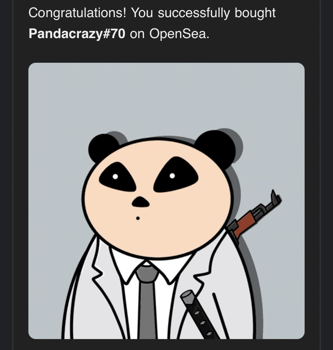 warnahxwarnih's tweet image. Gm everybody 🤩🙌🌈🌻✨
Just bought 3 panda item from @Rizky_selah 🤩🔥🔥🙌
Thankyou verymuch for this amazing art style 🤩🙌✨

#NFTCollection #NFTCommunity #PolygonCommunity