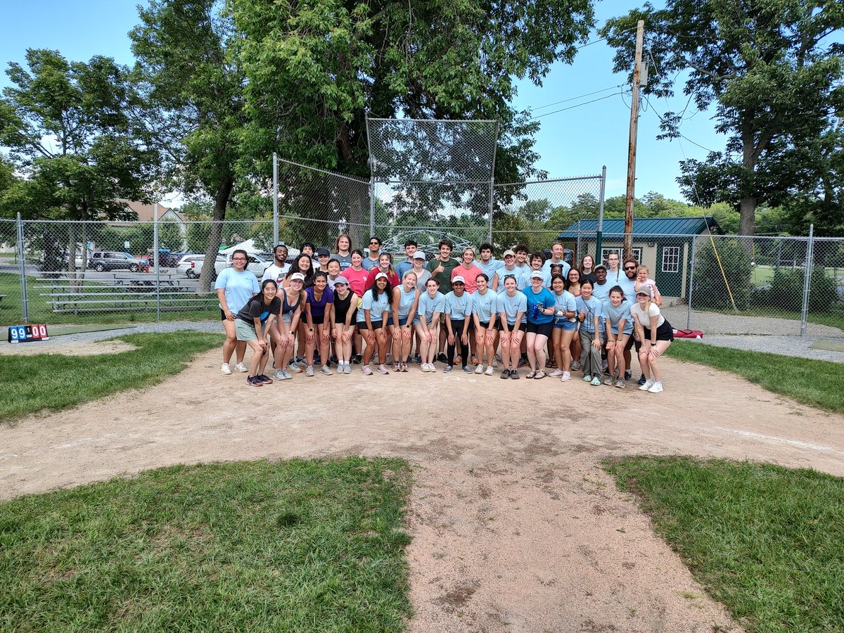 What a way to spend a Sunday!  #jaxssp23 challenged #mdibl #undergraduateresearch to a kickball game.  Fun and post game popsicles were enjoyed by all.  It is very cool to see how much each group came together to support each other as they near the end of their summers together!