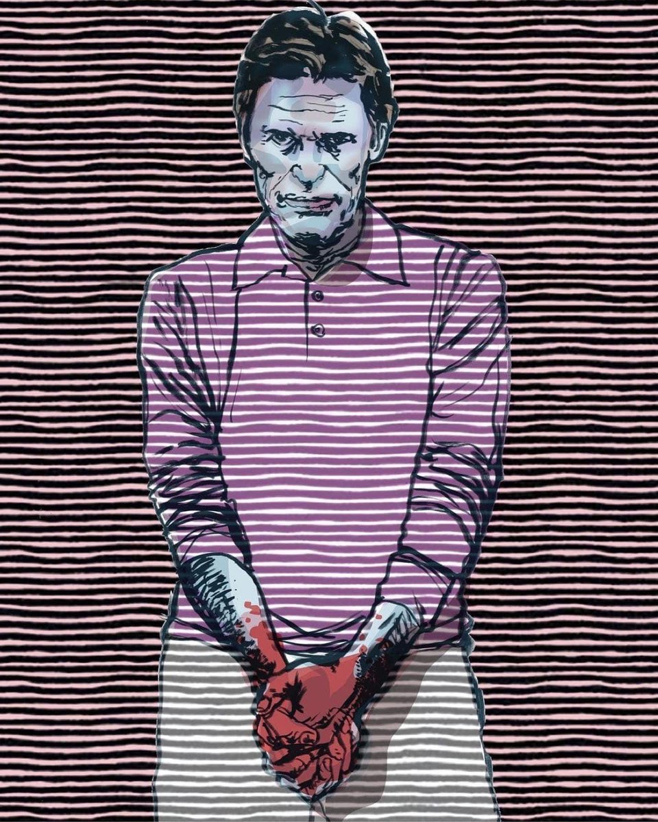 “You have to lose yourself to find yourself.”
Happy Birthday to the versatile actor WILLEM DAFOE. #keithhenrybrown #iamtheleopard #markerillustration #penanink #willemdafoe #actor #actorportrait #cityoffire #platoon #thelighthouse #antichrist #spiderman #floridaproject