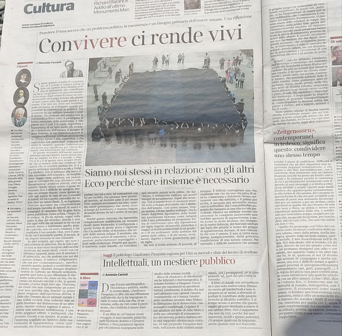 PontAcadLife's tweet image. #Fratellanza #Convivenza #Umanità non sono #utopia. Una stimolante riflessione su @Corriere