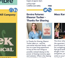 I’m on the same line-up as TRAVIS which has earned me new respect from my husband. Join me at @fringebythesea2 - I'll be talking about #thanksforsharing and no doubt also dog poo, curry stains and coquettish radishes. fringebythesea.com/eleanor-tucker/ #fringebythesea #fbts23 #envirofutures