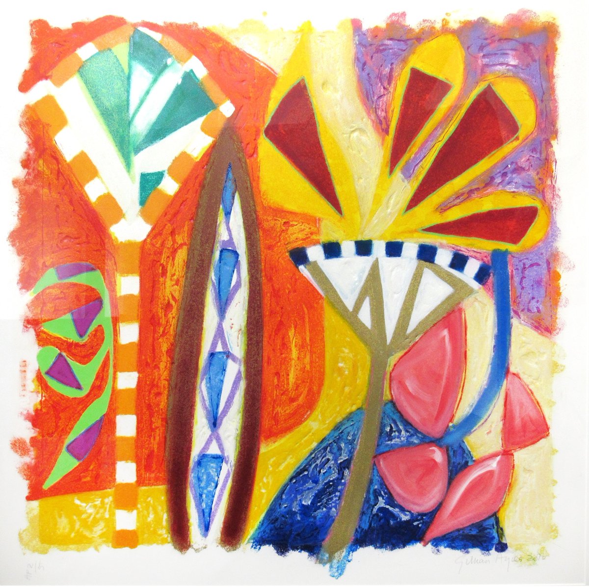 Today is #InternationalSelfCareDay, the perfect reminder to treat yourself with kindness. Celebrated every 24 July symbolising the benefits of self-care are experienced 24/7. We believe art programmes play an important role in wellbeing. The artwork: 'Someday' by Gillian Ayres.