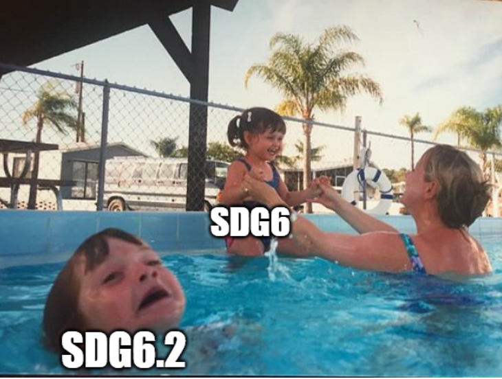 🌊While #WaterAccess and provision starts to get the attention it deserves, adequate sanitation for all, as #SDG6.2 is often overlooked. ⭐️Let´s change the dialogue and bring #WASH and #sanitation on the global stage❗️ #Water #SustainableDevelopment