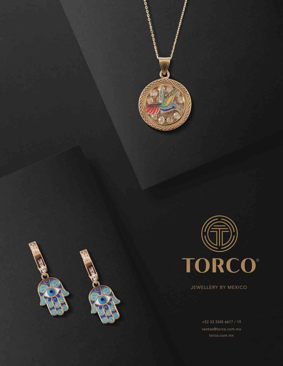 18Karati's tweet photo. Established in 1999, #TORCO is a factory located in the heart of Mexican #jewellery district. With hard work and a client approach, Torco has become the leader in the #jewelry industry making possible to expand the business and become global.
–
#18karati #joyeria #jewels https://t.co/Bl78JzHKXO