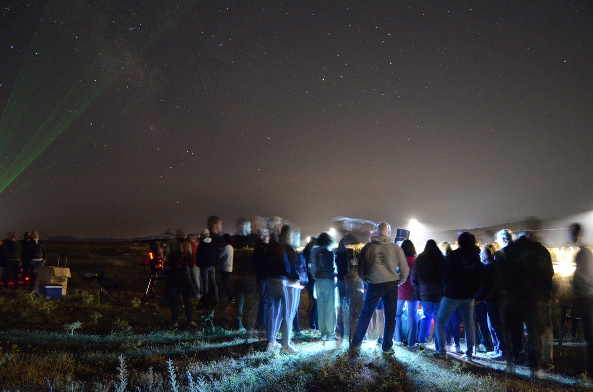 ⭐️🪐Segunda jornada de observación astronómica. Esta vez en Campisábalos, dónde los 8º de mínima no mermaron la asistencia de aficionados.

👉La próxima cita tendrá lugar este mismo viernes 28 de julio en Cifuentes.
