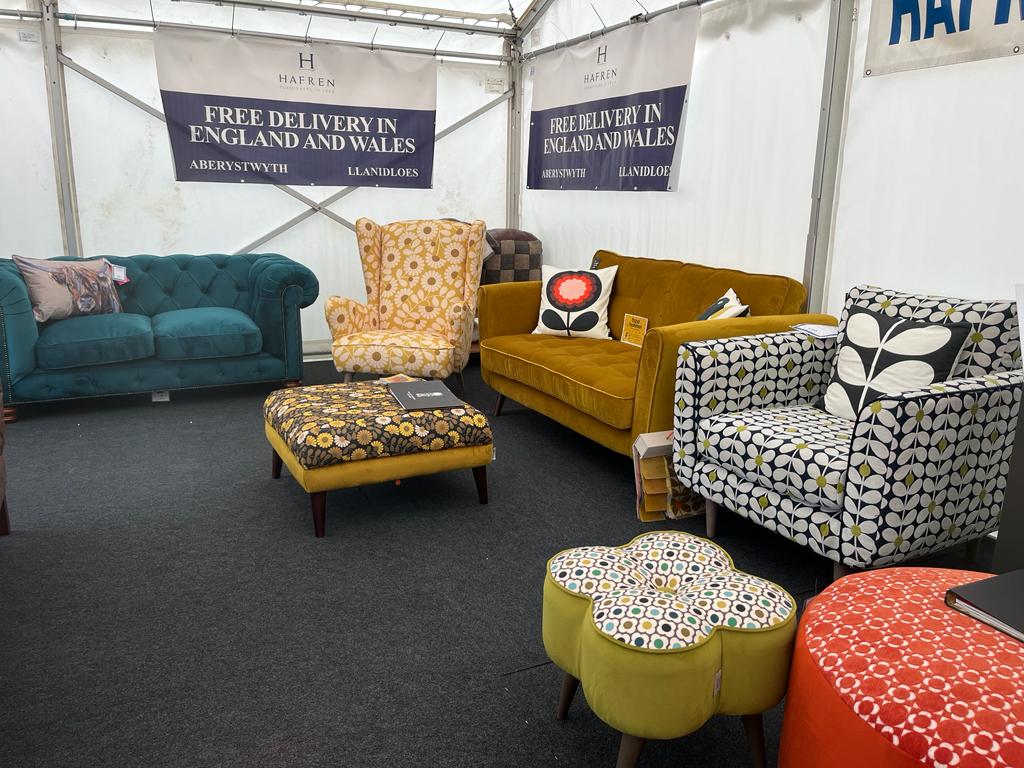 Vibrant Orla Kiely collection's attracting attention! Pop along to say hi

Save up to 20% off Sealy beds &amp; mattresses,
also in store/online until end of August

Take advantage of the Summer Sale savings 🙌

Enjoy the show everyone😃

#RoyalWelshShow #Stressless #Sealybeds