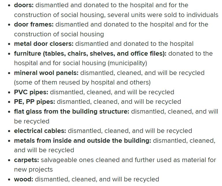 Dismantle + circularise a whole 1971 #building, difficult you might think?
Well, we have an inspiring example for you. When 
<a href="/SkanskaGroup/">Skanska</a> &amp; <a href="/Cyrkl_com/">CYRKL - Waste2Resource Marketplace</a> join forces, up to 96% of materials from the Merkuria building in Prague could get a 2nd life #Reuse
▶ bit.ly/3Y8kWrs