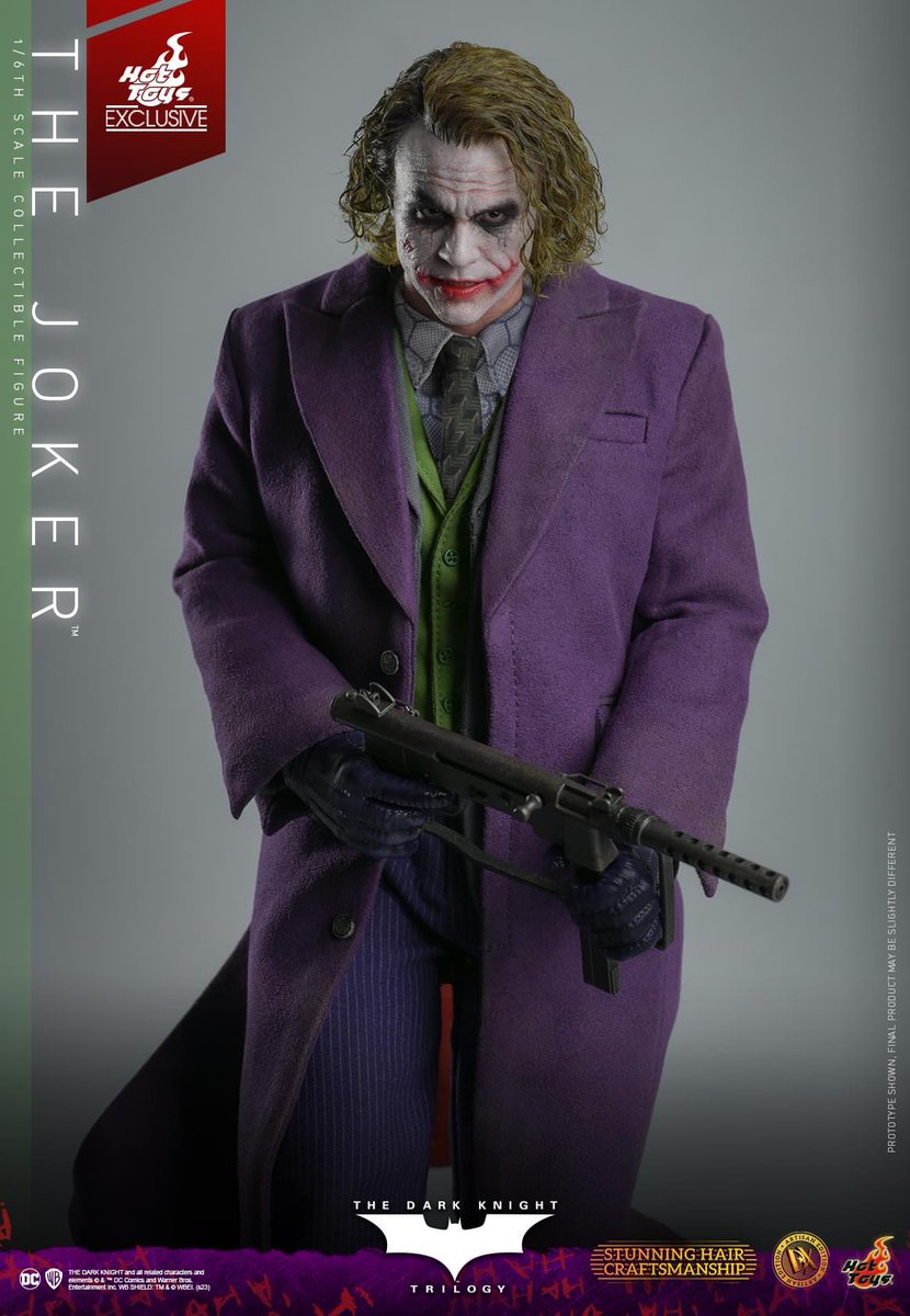 【The Dark Knight Trilogy - 1/6th scale The Joker Collectible Figure】 
#TheJoker #Joker #HeathLedger #Batman #TheDarkKnight #TheDarkKnightTrilogy #HotToys  #ホットトイズ