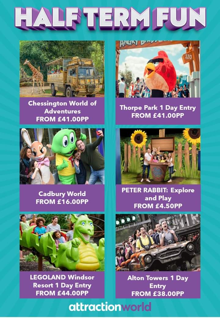 Some lovely half term ideas for family's.
friarsholidays.co.uk 
friarsholidays@gmail.com 
#HalfTerm
#DaysOut