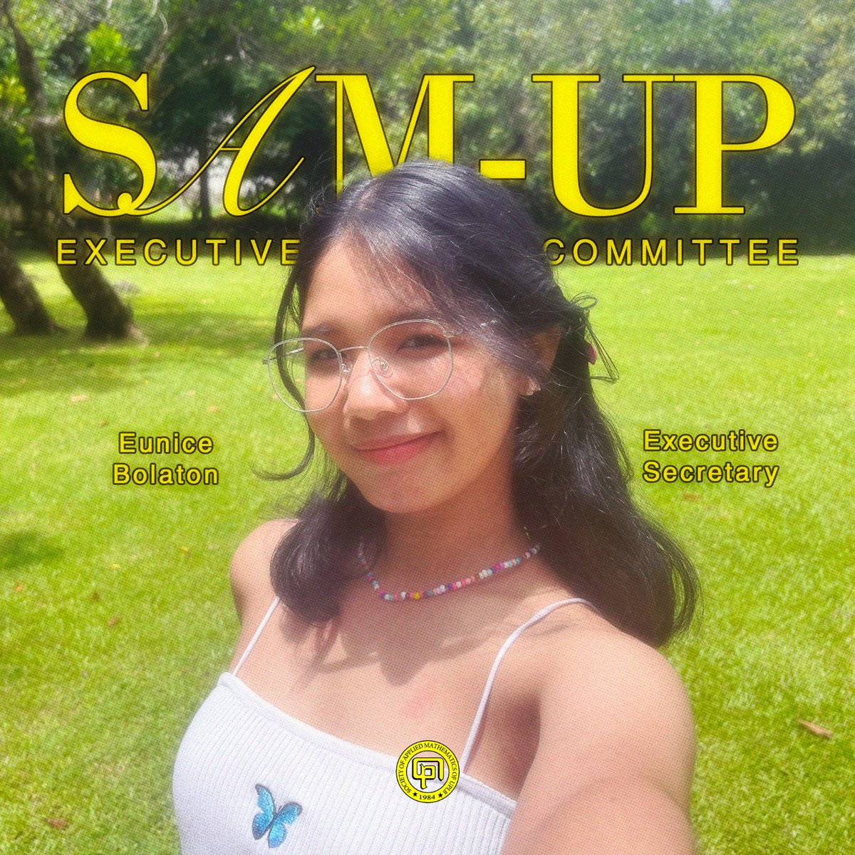 SAMUP_Official's tweet photo. Senior Executive: Mary Ann Llaguno
Junior Executive: Patrisha Ysabel Dizon
Executive Secretary: Eunice Bolaton
#Execom
#TatakSAMUP https://t.co/B57oXlBkLq