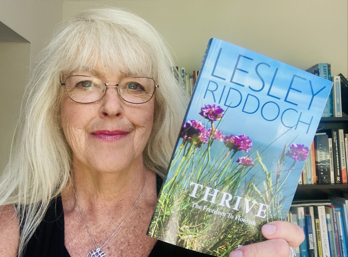 'Scotland is trying to decide whether to move home, based on the cost of the removals van. It’s crazy. If a move's needed, a vehicle will be found. But instead of tackling that important primary question we are stuck on particulars of the van hire.' Thrive lesleyriddoch.com/books/thrive