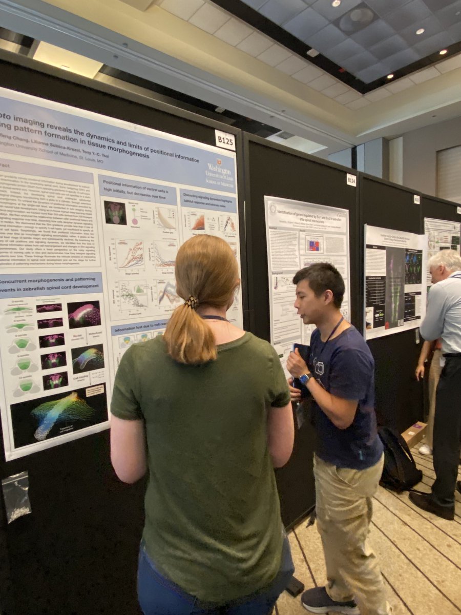 tonytsai00's tweet image. One of the great joy as a PI is seeing the excitement of your students as they present their works. Thanks to @SocDevBio #2023SDB for providing such a platform, and all who came, listened, and provided feedback to our works. We had a blast and loved the community!