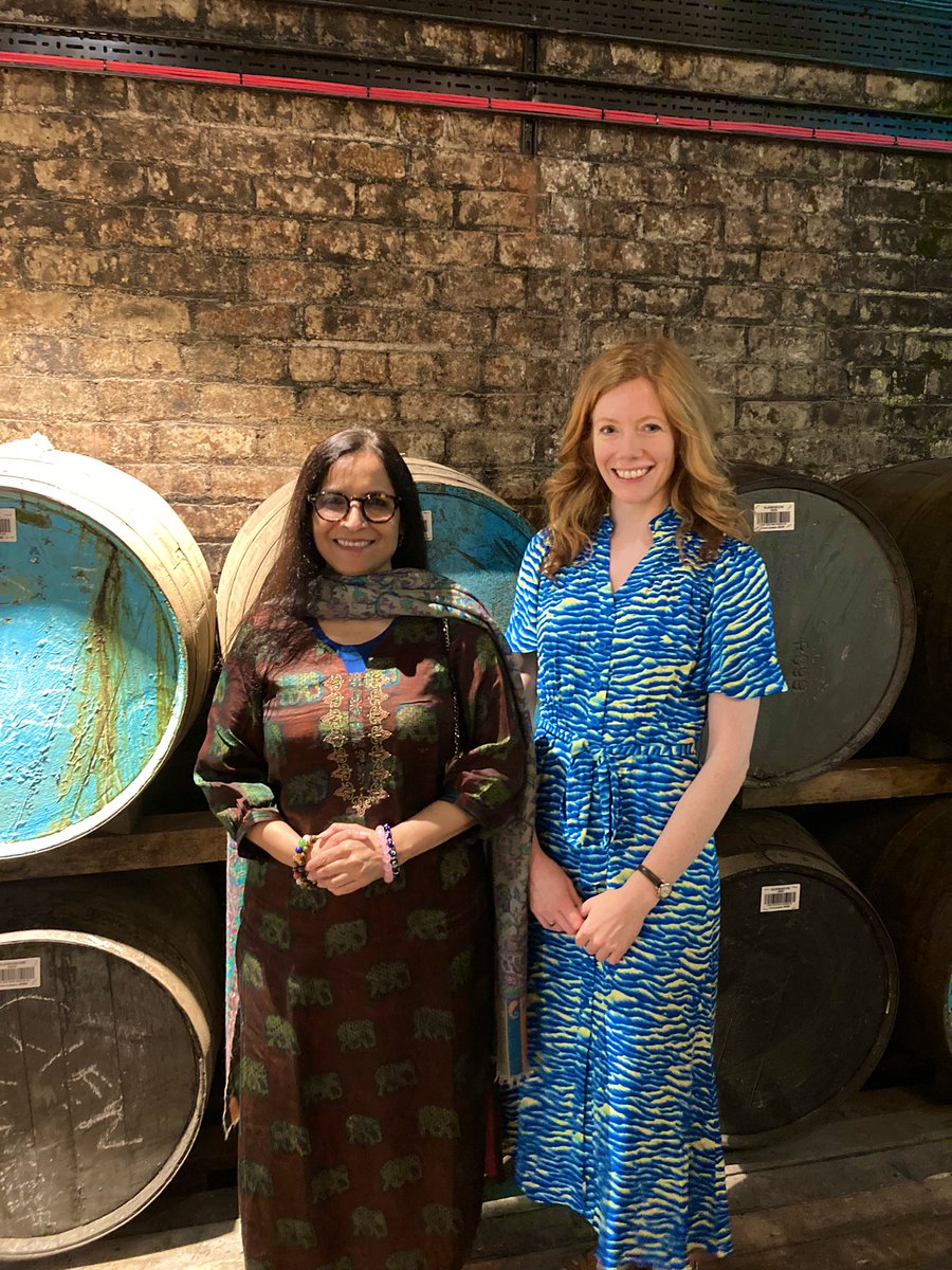 KateThornUK's tweet photo. Thanks to @nidhimanit and team for coming to London for another round of UK India FTA negotiations. Lots of hard work, but smiles all round across the UK - our outcome statement out now

https://t.co/tupPAL1vyd https://t.co/RJAS72LXer