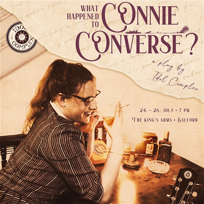 GMFringe's tweet photo. Two new shows opening Mon 24 July...
🎭What Happened to Connie Converse? 7pm @kingssalford also on Tuesday and Wednesday @idolcomplexmcr #theatre 
🤘Lucifer Speaks 7pm @TheFitzgeraldNQ also on Wednesday @PoetsNorthern #comedy 
Tickets 🎟️and more details... https://t.co/pkNMHz3O5z https://t.co/wTAmchwUiW